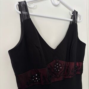 NWT Laura elegant black party dress